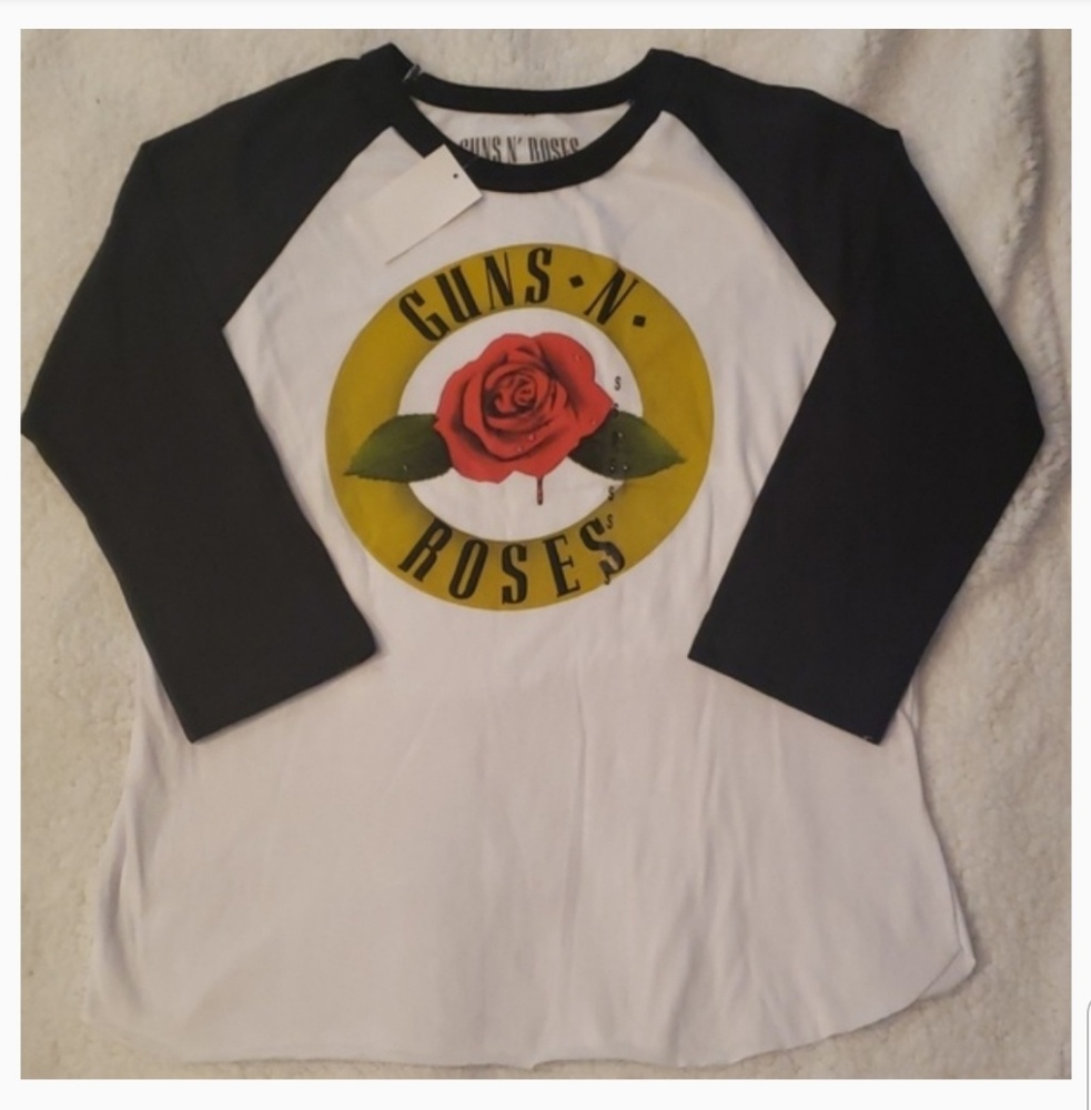 Guns N Roses Raglan Tee